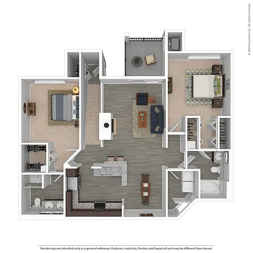 Floor plan B7-Renovated