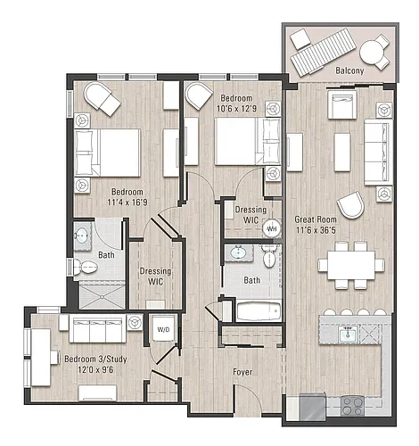 Floor plan C6
