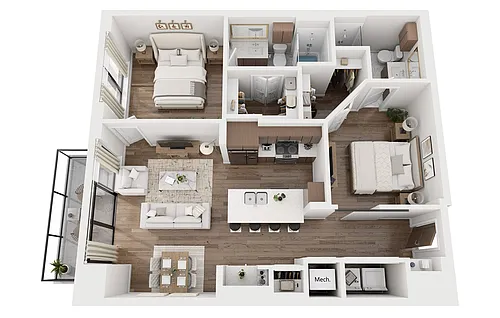 Floor plan J