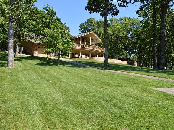 Back yard view from lake