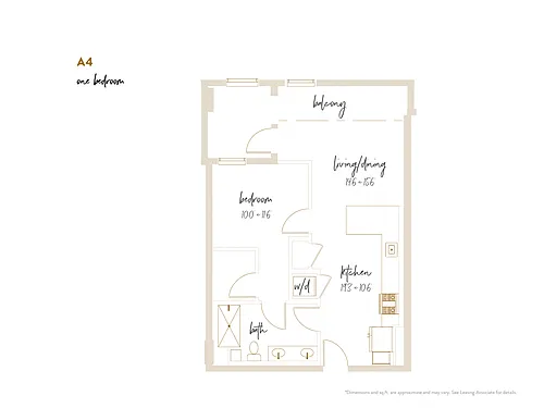 Floor plan A4