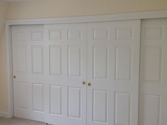 master bedroom closet wall