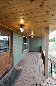 Covered front porch