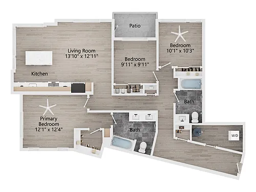 Floor plan C1