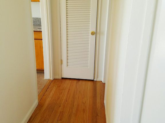 Hallway and linen closet