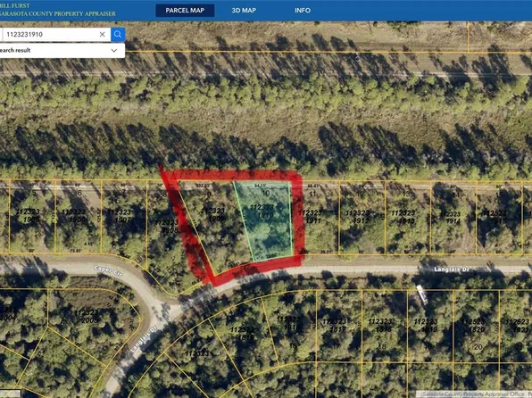 Lots 9 &10 LANGLAIS DRIVE LOT 9, NORTH PORT, FL 34288