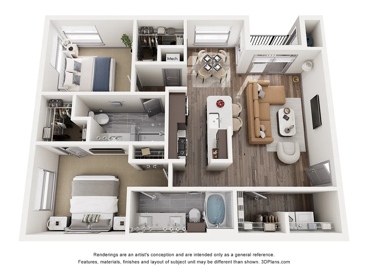 Floor plan B2