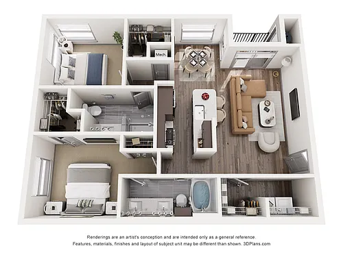 Floor plan B2