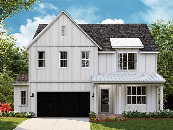 Hermosa H - Modern Farmhouse 2-Car Front Load Garage Optional Garage Workshop Note Renderings