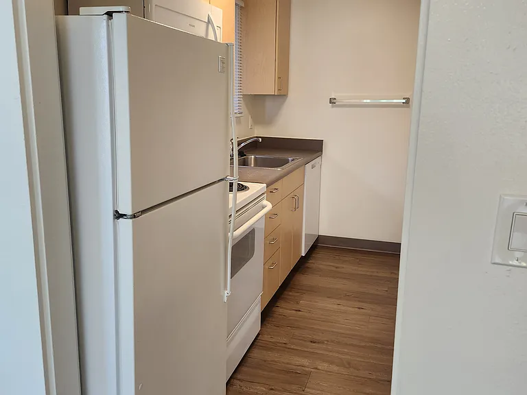 This apartment is located at Westwood Apartments, 3213 Wetmore Avenue, but is currently marketed under Glacier Vista Apartments.