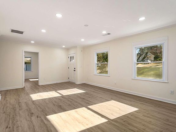 Entrance and Living Room