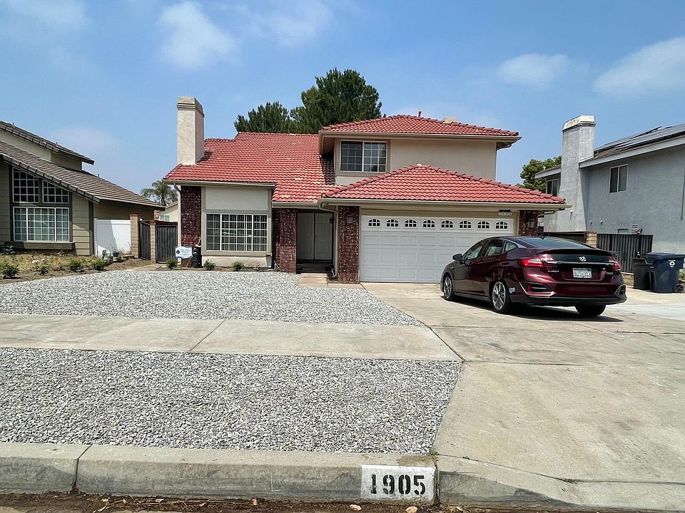 front of the house
