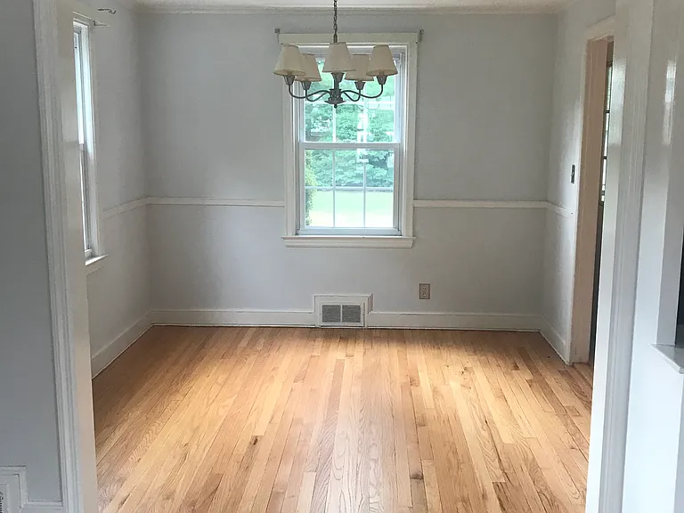 Dining Room with updated paint