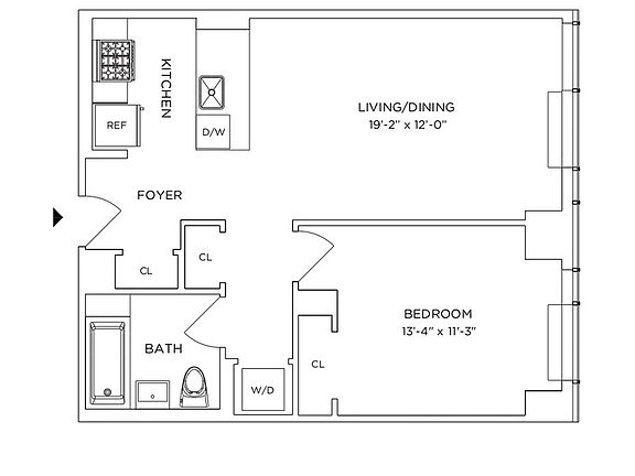 2nd image of 86 Fleet Pl APT 30B