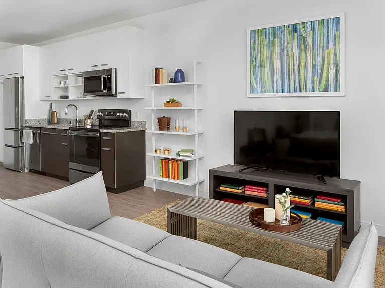 Studio - 540 SF - Living Room