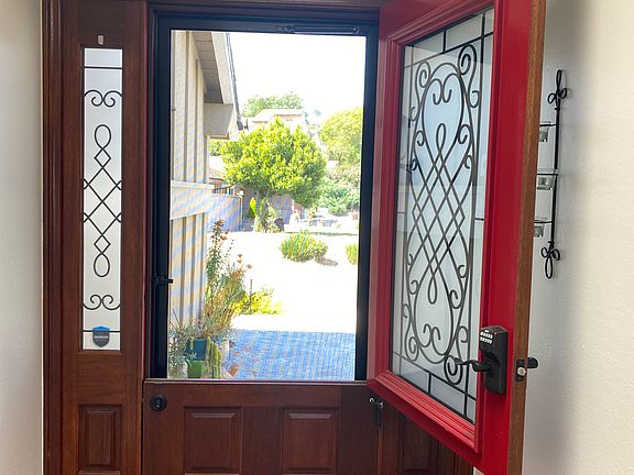 Inside front door view.