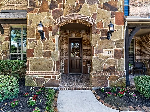 Beautiful Brick and Stone Exterior