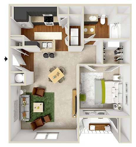 Floor plan Crescent