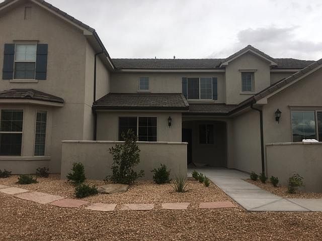 Front of townhome