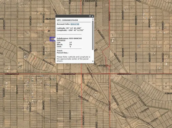 24th U5 B34 L17 St SW #5, Rio Rancho, NM 87124