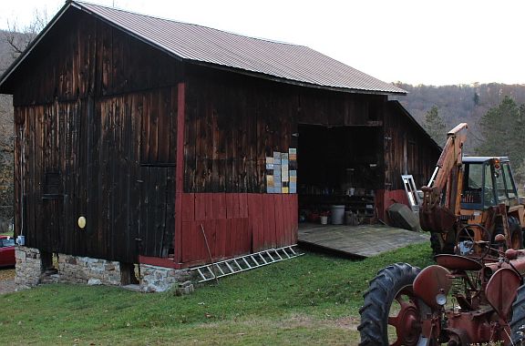 Back of Barn