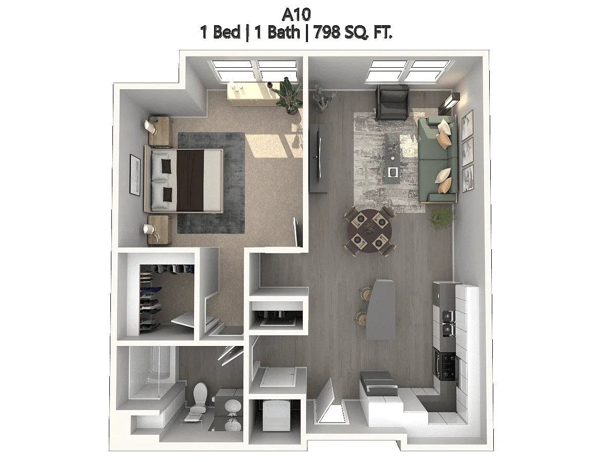 Floor plan A10