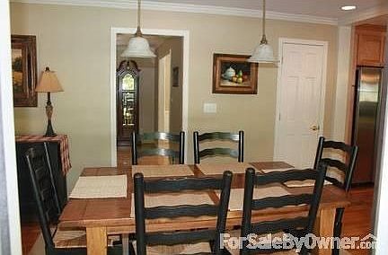 Breakfast Room opens to kitchen