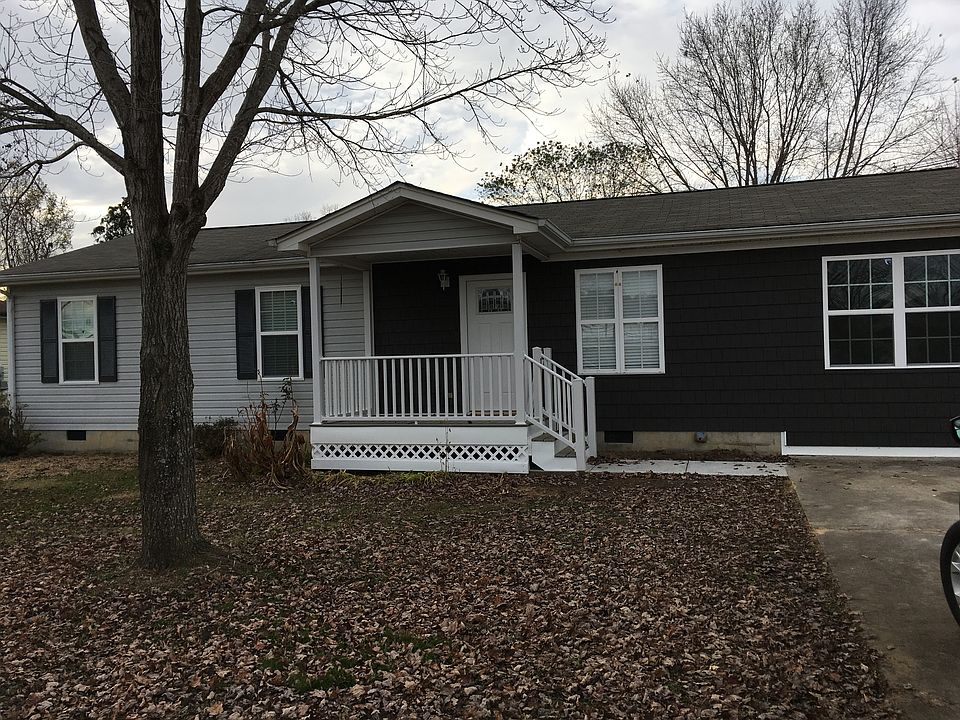 New porch and siding.
