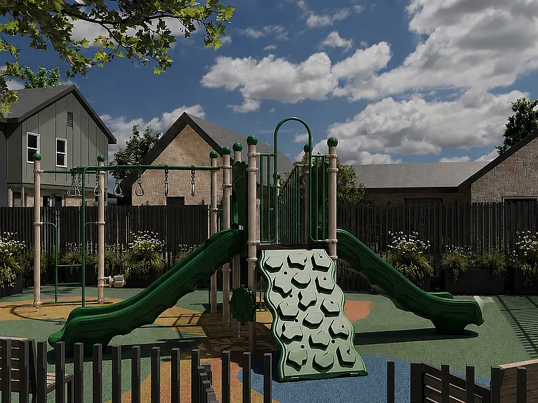 Lone oak playground rendering