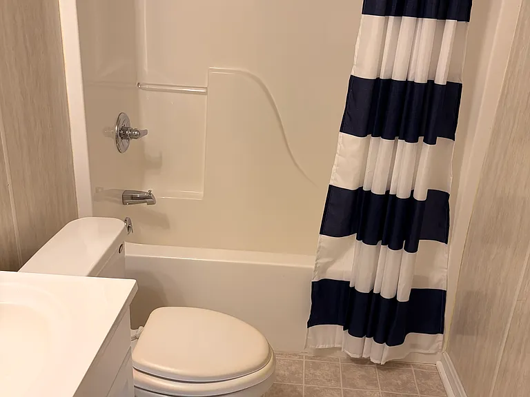 bathroom in finished basement