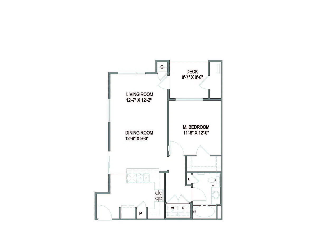 Floor plan Kallithea