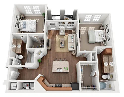 Floor plan Norton