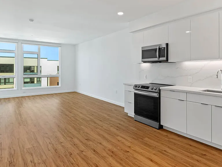 Living Room with Hard Surface Flooring