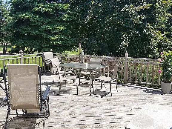 Over-sized deck