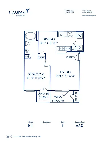 Floor plan B1