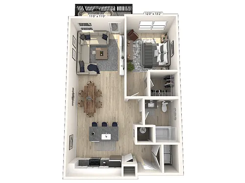 Floor plan A17