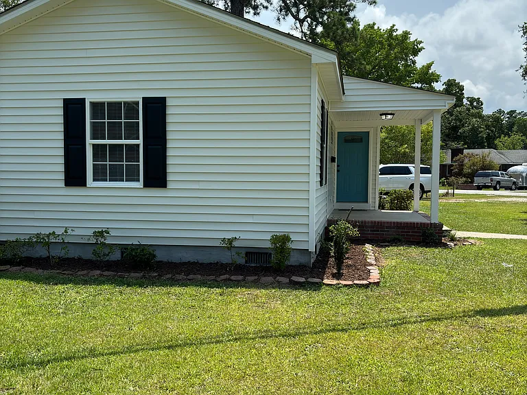 side view of front