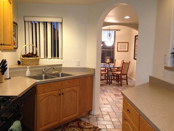 Kitchen with Corian Counters