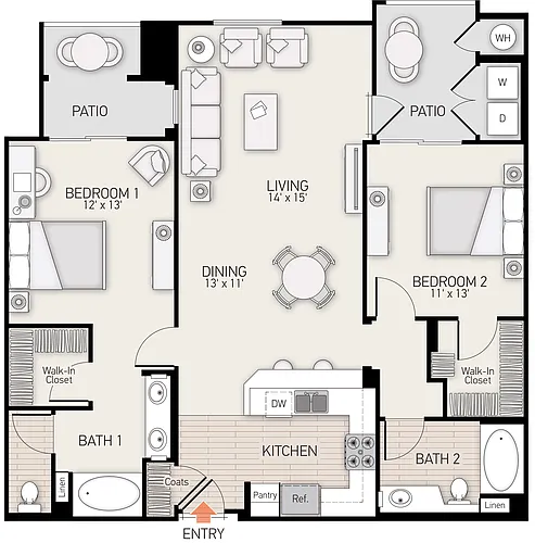 Floor plan Plan R