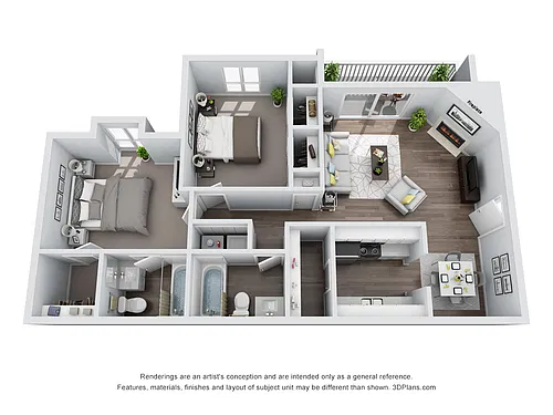 Floor plan The Opal