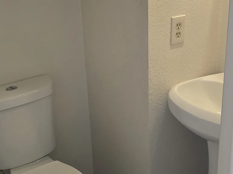 Downstairs guest bathroom.