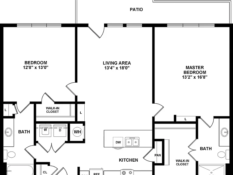 B2 Floor Plan W Dimensions B2 Floor Plan W Dimensions