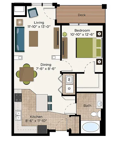 Floor plan The Minnehaha