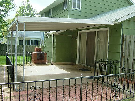 Rear patio