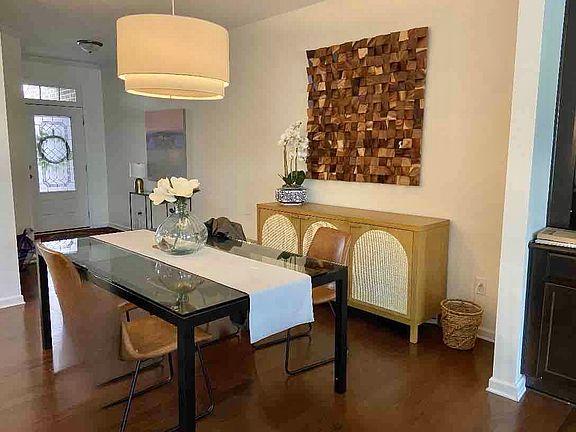 Furnished view of dining room