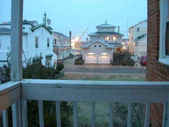 View from rear deck