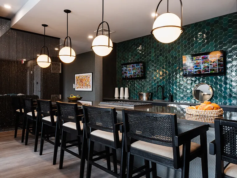 Lounge with Demo Kitchen