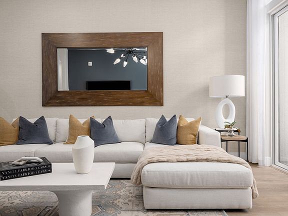 Inviting gathering room