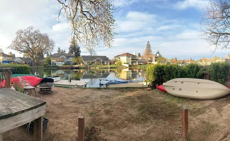 Backyard panoramic