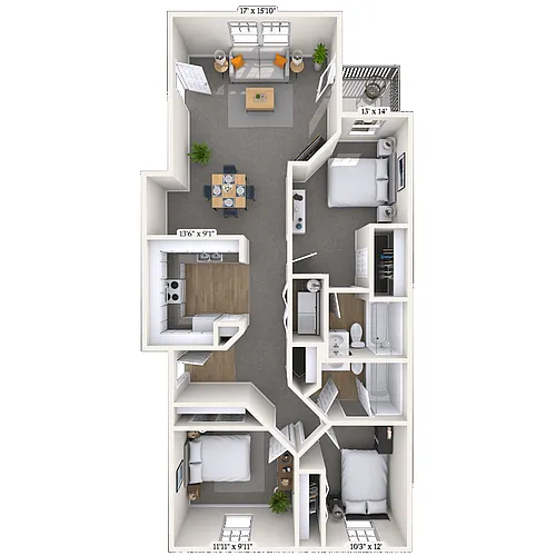 Floor plan Turnberry